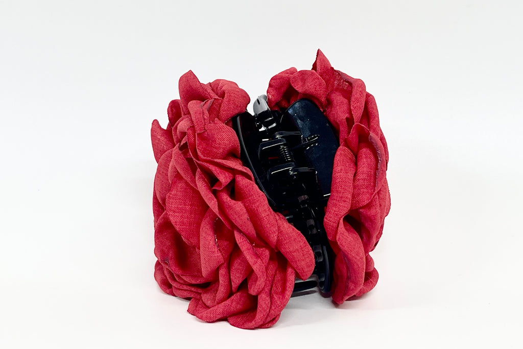 Tiburon Flor Lino Rojo