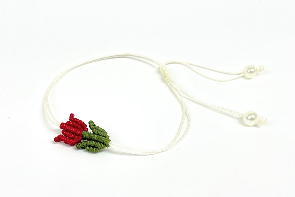Pulsera Tulipán Rojo