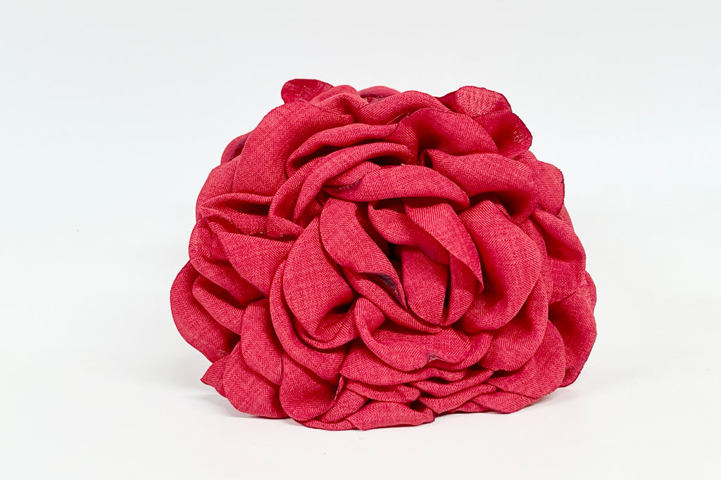 Tiburon Flor Lino Rojo