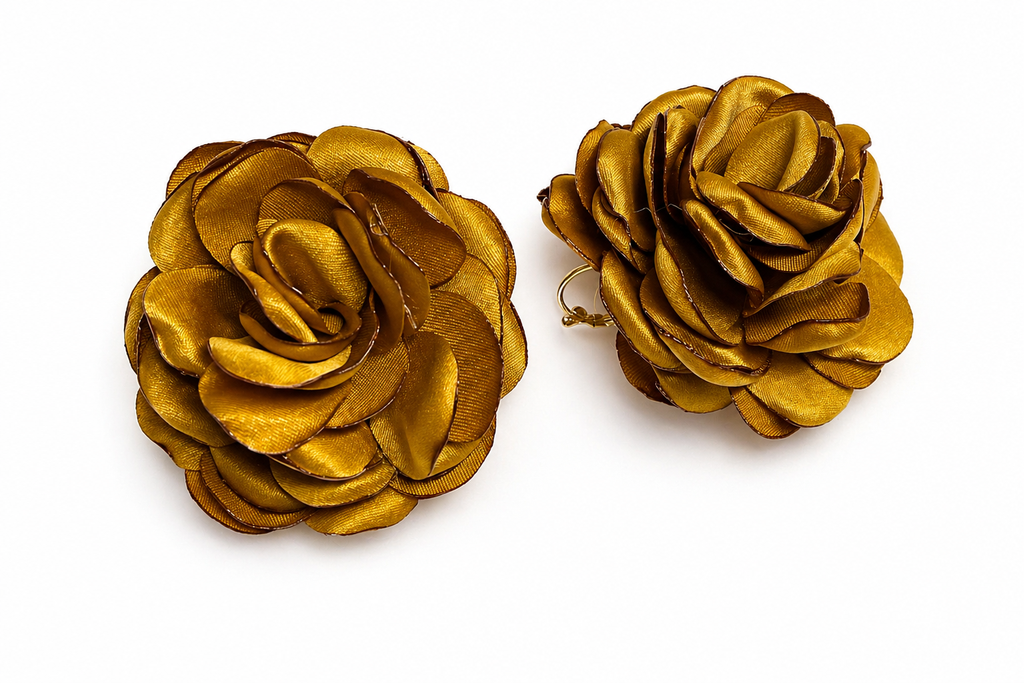 Aros flor Ágatha