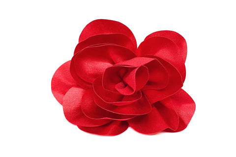 Prendedor Rosa XL Rojo