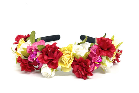 Cintillo Flores Amarilis