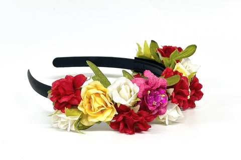 Cintillo Flores Amarilis