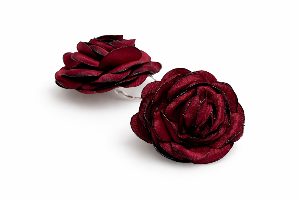 Aros Flor Camelia