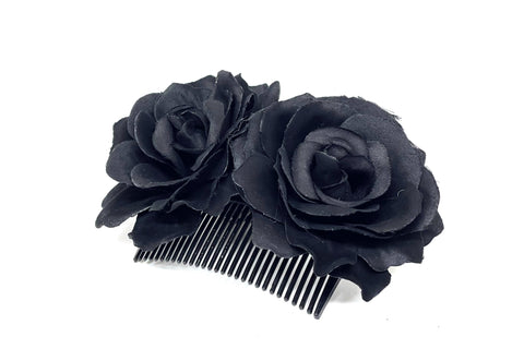 Peineta Amaranta Negra