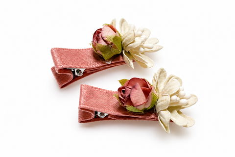 Pinzas flores Suizes