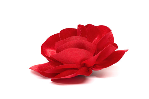 Prendedor Rosa XL Rojo