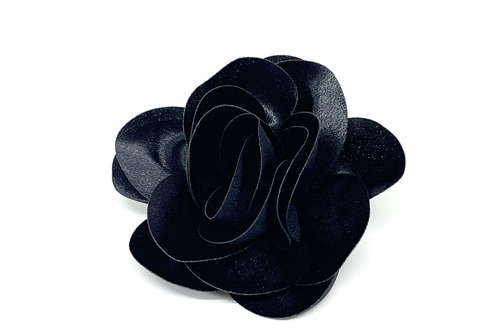 Prendedor Rosa XL Negro