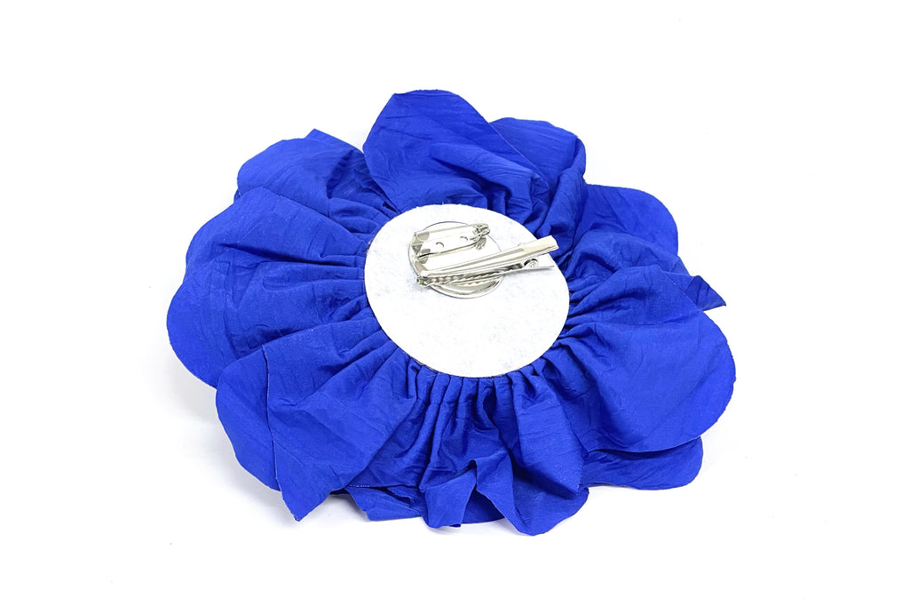 Prendedor XL Octavia Azul