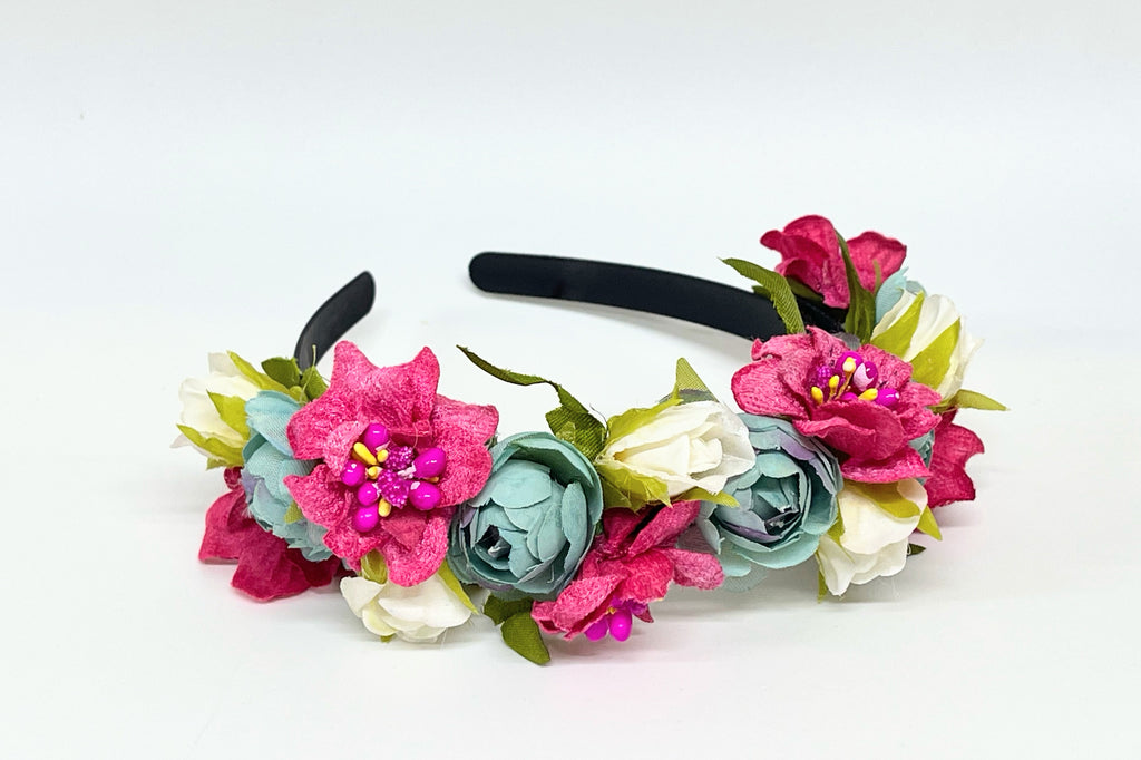 Cintillo flores Olimpia