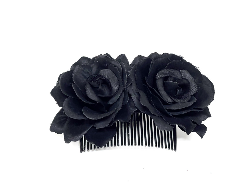 Peineta Amaranta Negra