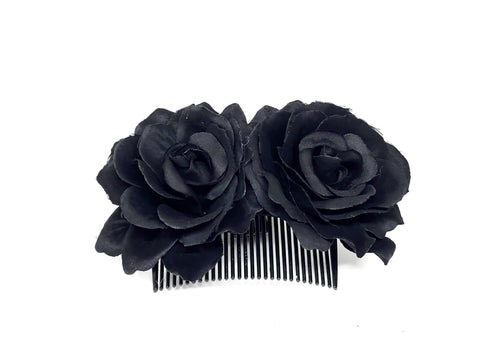 Peineta Amaranta Negra