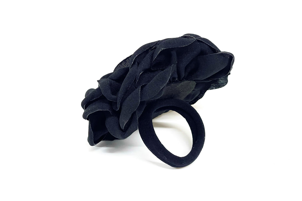 Elástico Rosa XL Lino Negro