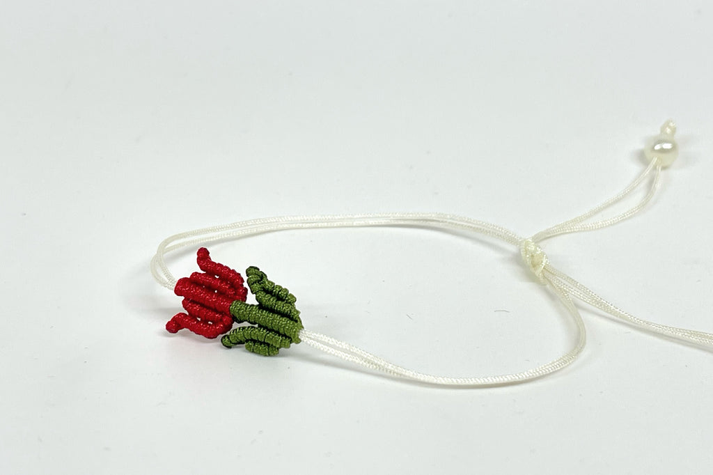 Pulsera Tulipán Rojo