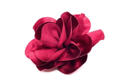 Prendedor Rosa XL Burdeo