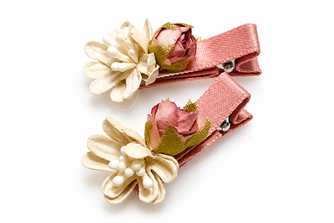 Pinzas flores Suizes