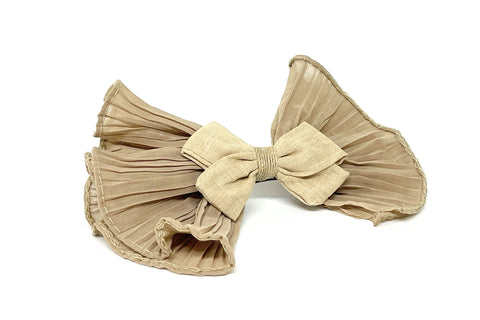 Traba Plisada y Lino Capri