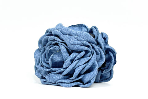 Tiburon Flor Lino Azula