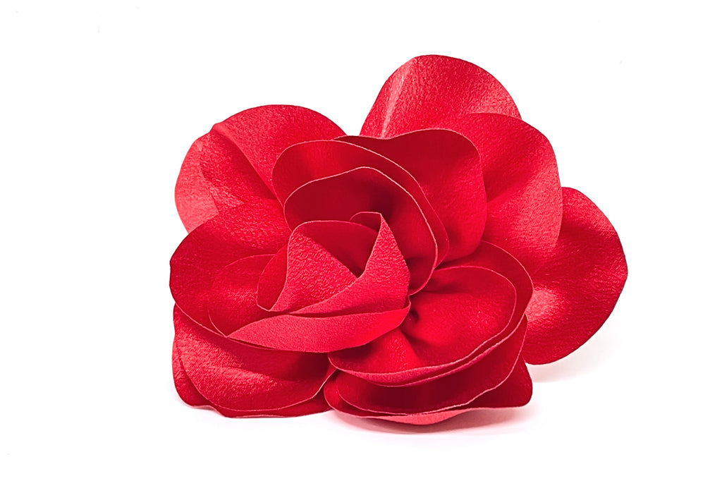 Prendedor Rosa XL Rojo