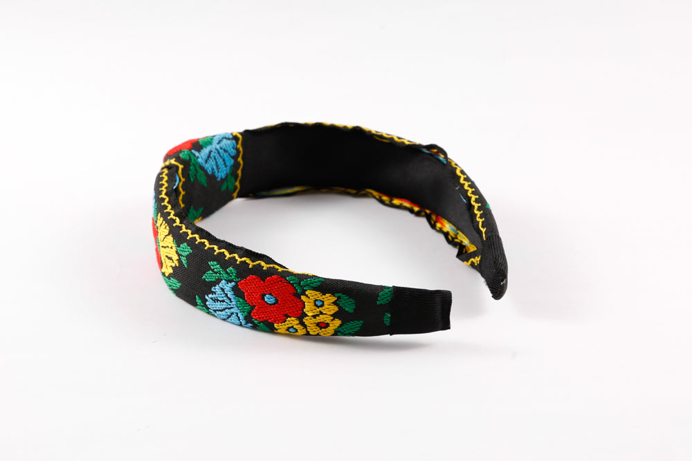 Cintillo Boho Black