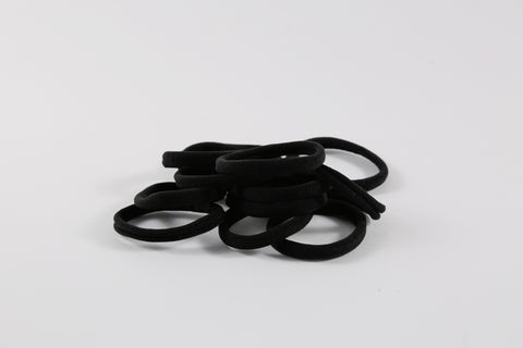 Elástico Soft Negro Mediano