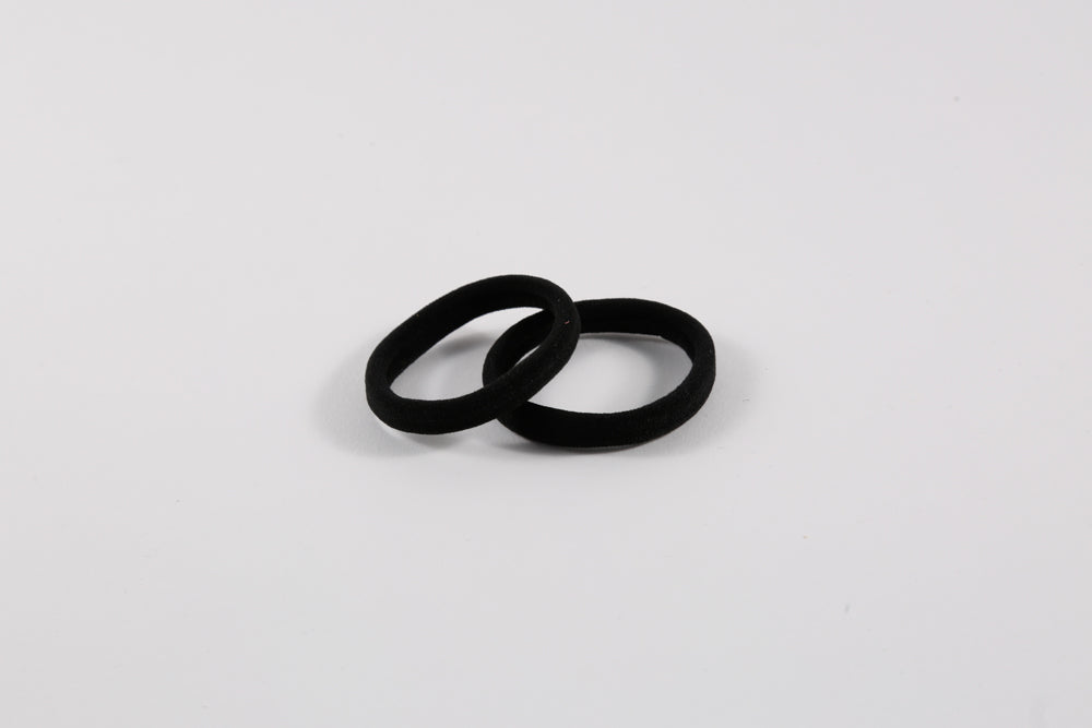 Elástico Soft Negro Mediano