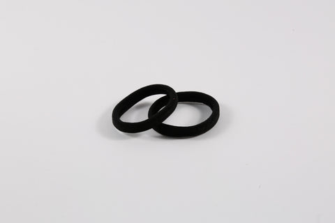 Elástico Soft Negro Mediano