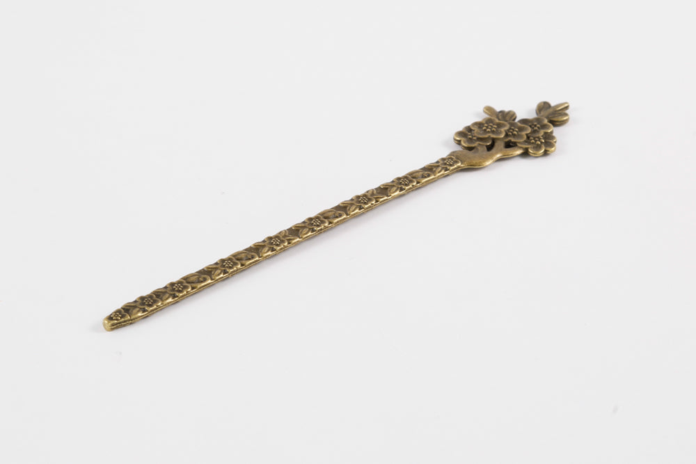 Palo Chino Bronce Flores