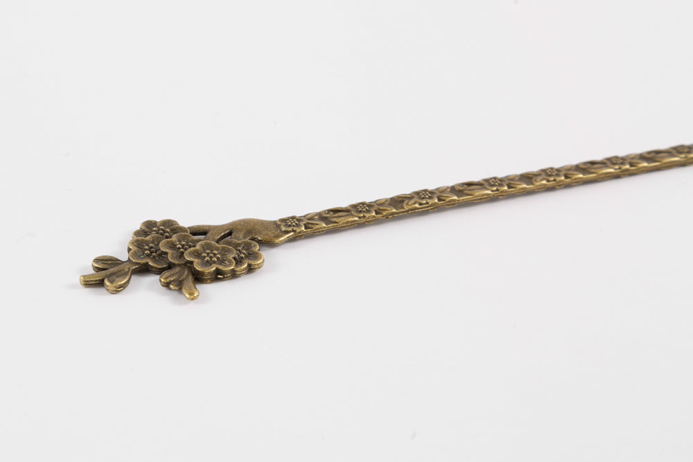 Palo Chino Bronce Flores