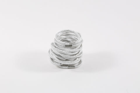 Elástico Set Plateado X 20