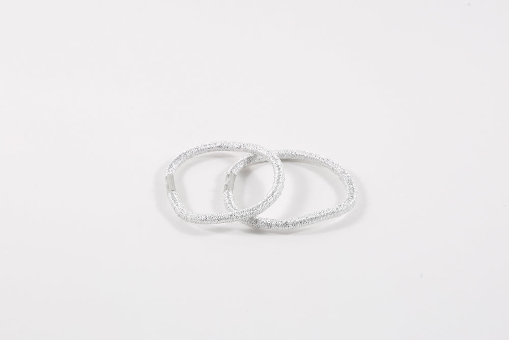 Elástico Set Plateado X 20