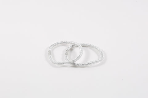 Elástico Set Plateado X 20