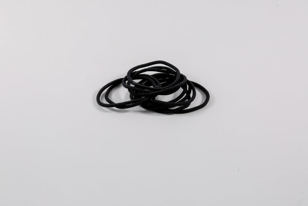 Elástico Set Negro X 10