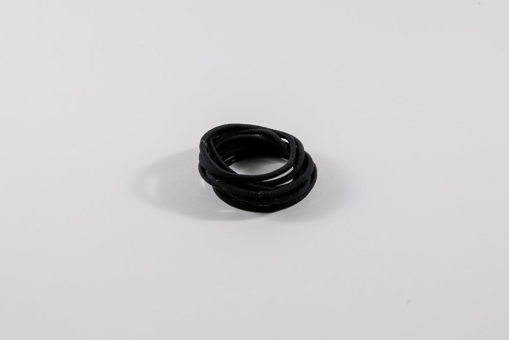 Elástico Set Negro X 10