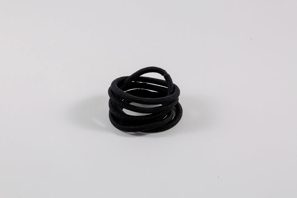 Elástico Set Negro X 6