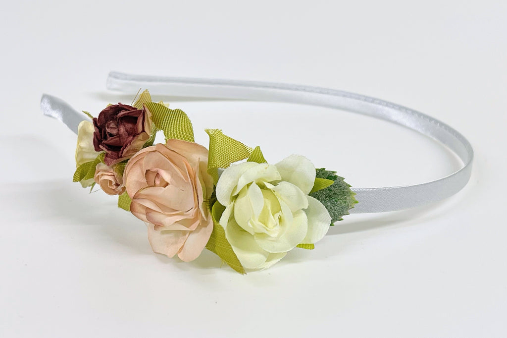 Cintillo Flores Camel