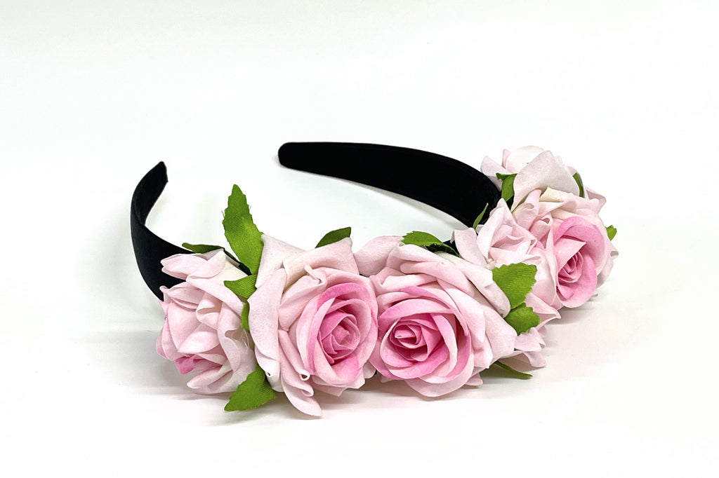 Cintillo Rosas Rosadas