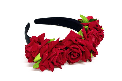 Cintillo Rosas Rojas