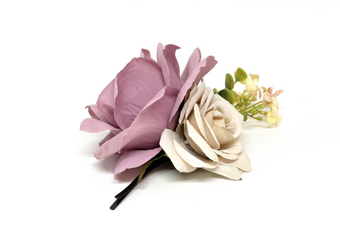 Horquilla Flores Violeta