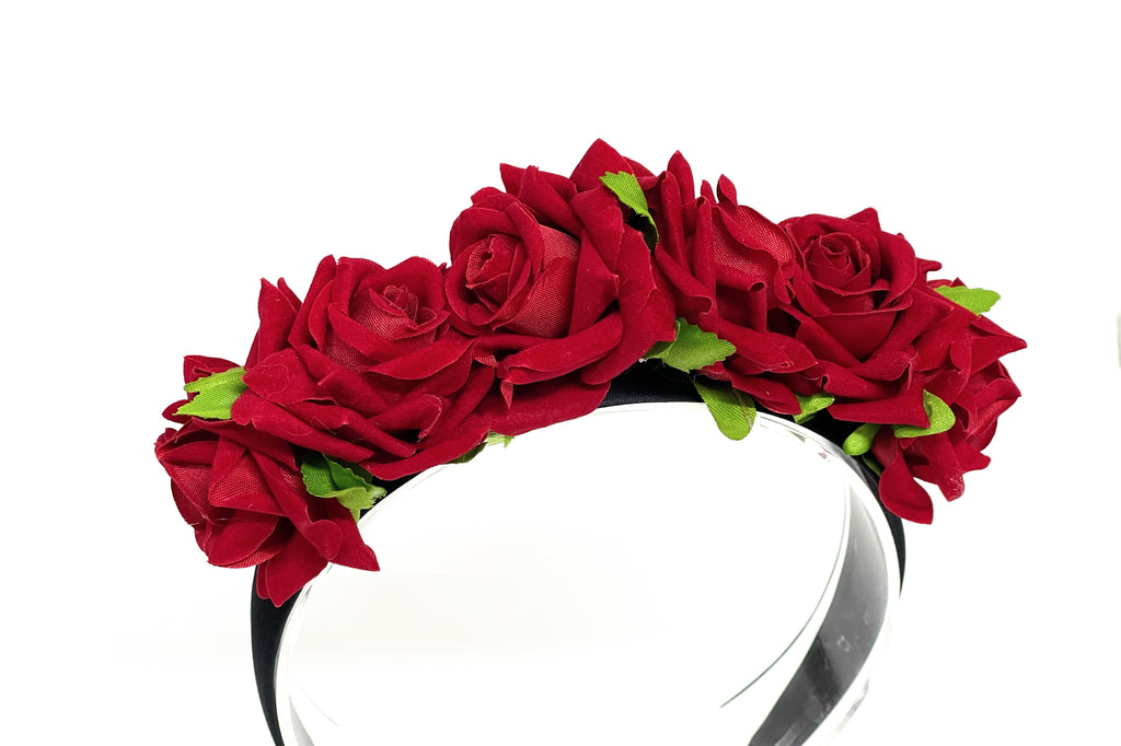 Cintillo Rosas Rojas