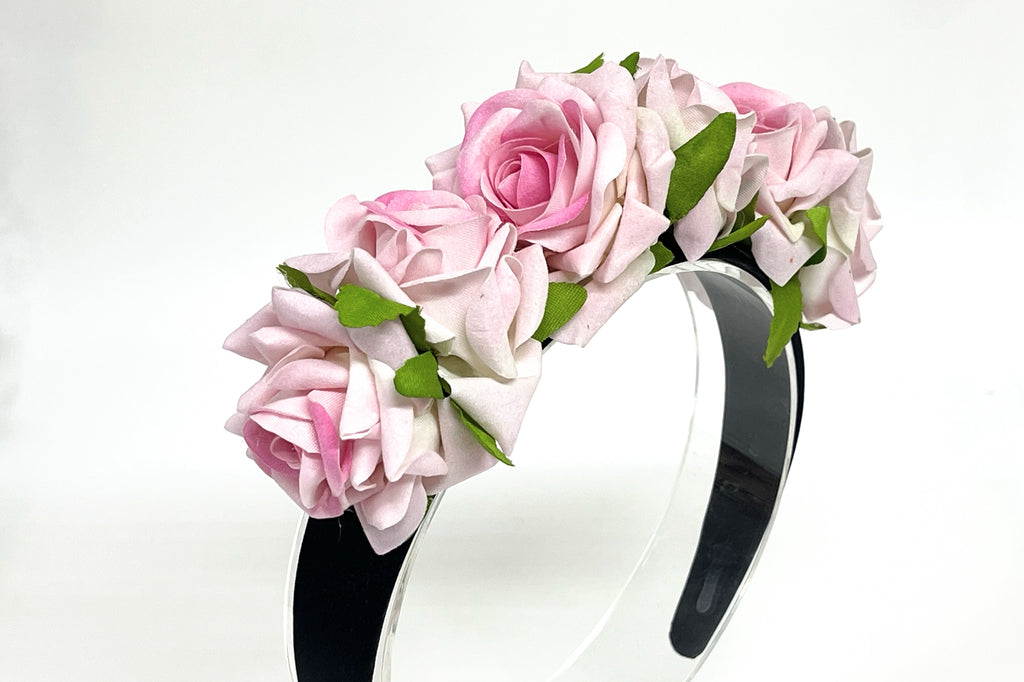 Cintillo Rosas Rosadas