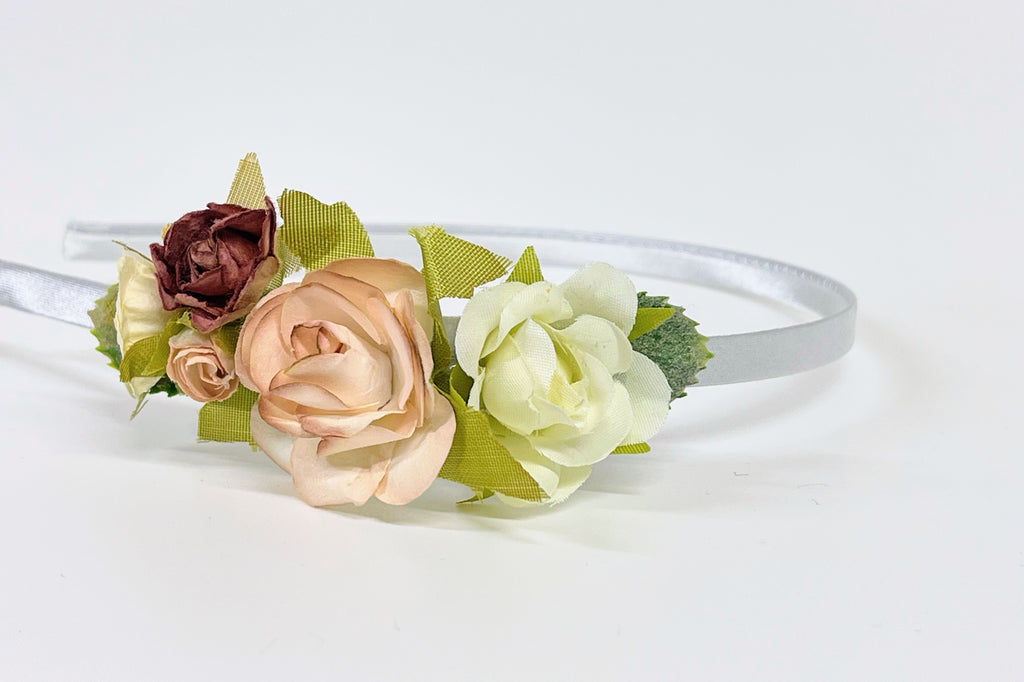 Cintillo Flores Camel