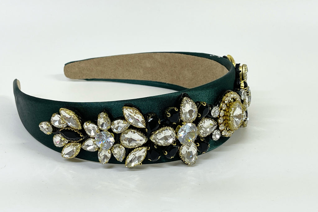 Cintillo Strass Verda