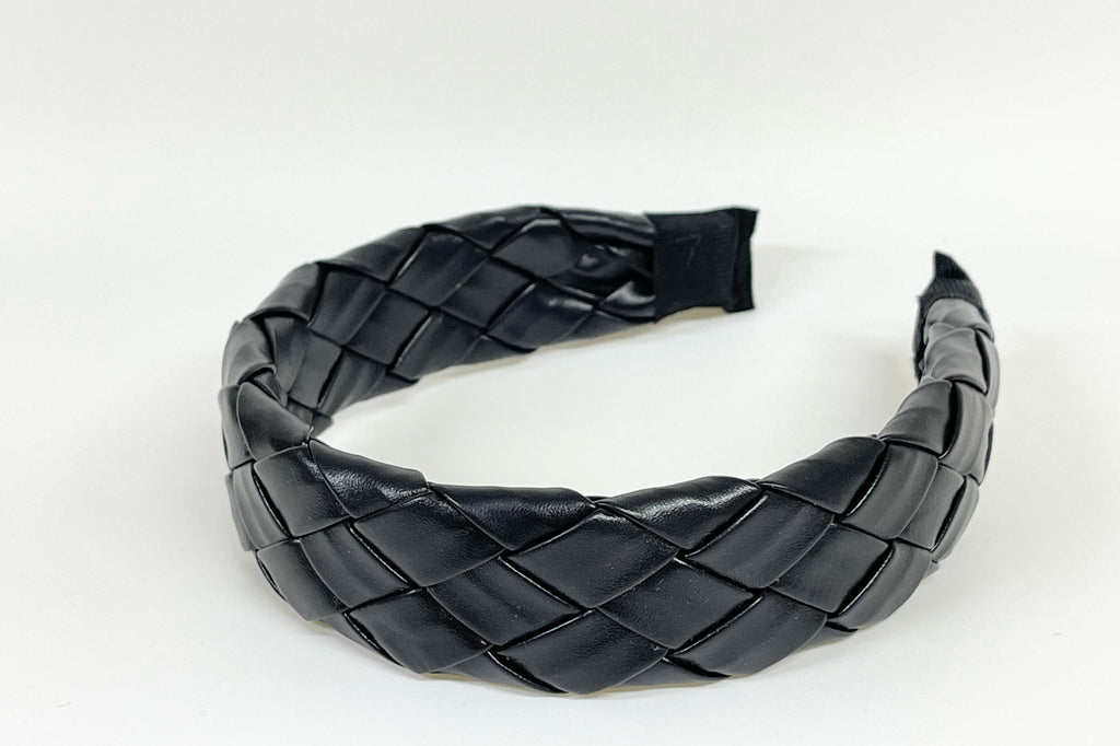 Cintillo Cuero Trenzado