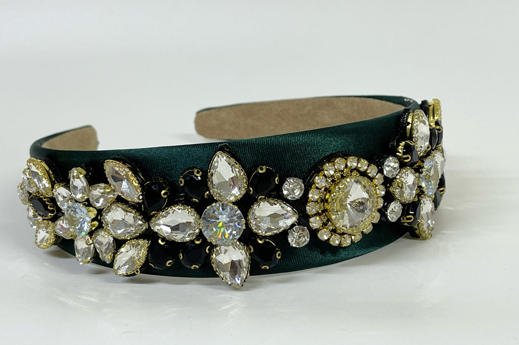 Cintillo Strass Verda