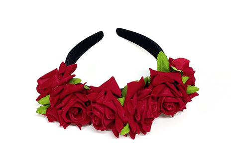 Cintillo Rosas Rojas