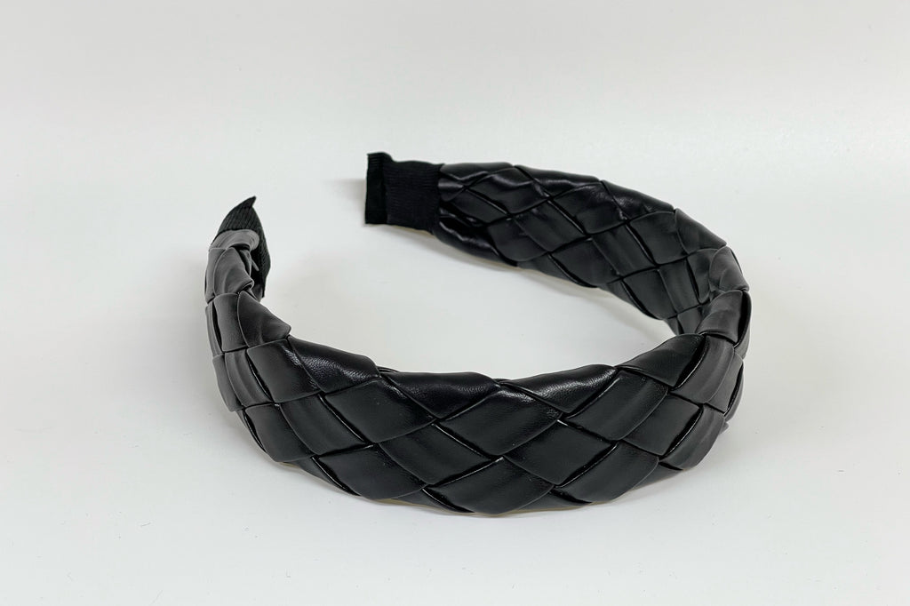 Cintillo Cuero Trenzado