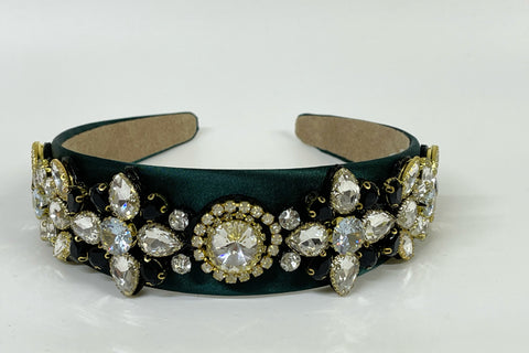 Cintillo Strass Verda