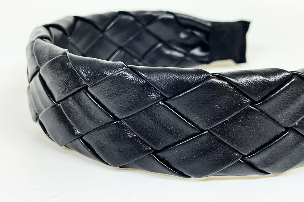 Cintillo Cuero Trenzado