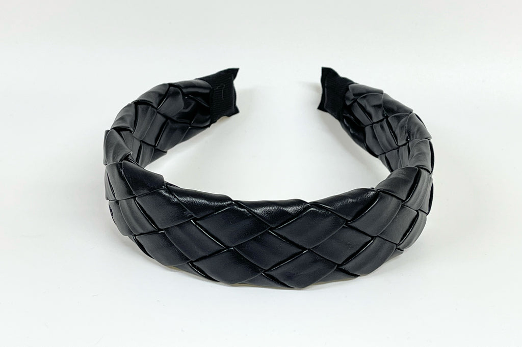 Cintillo Cuero Trenzado